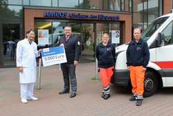 5.000 Euro für das Herzenswunsch Hospizmobil