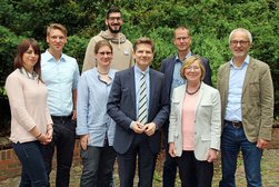 Mit Dr. Heiner Garg (FDP) in der Diskussion