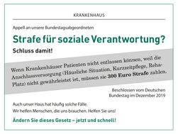 Strafe für soziale Verantwortung? Schluss damit!