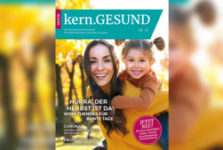 Die Herbst-Ausgabe der kern.GESUND ist da – jetzt auch mit Online-Portal