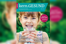 Tipps für einen gesunden Sommer in der neuen Ausgabe der kern.GESUND