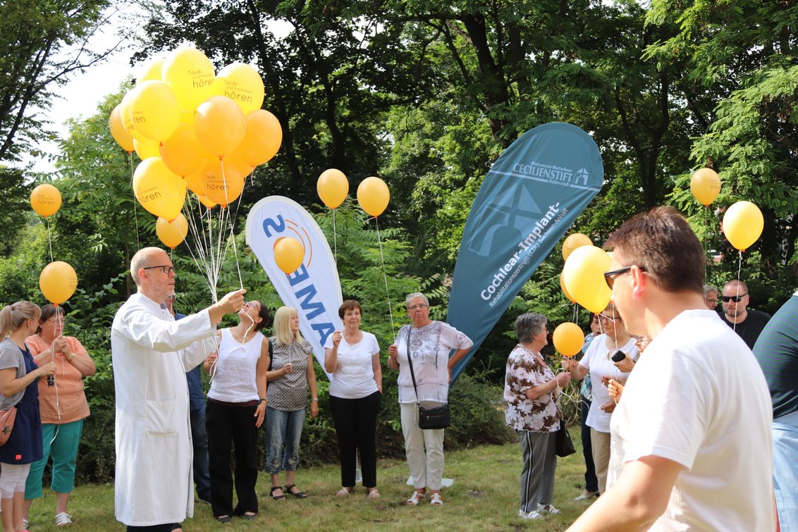 Cochlear-Implantat-Gesellschaft feiert Sommerfest