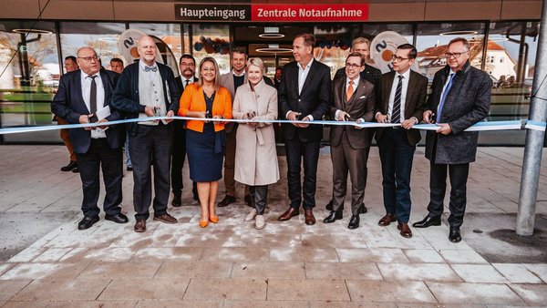 Klinikumsneubau in Anklam feierlich eingeweiht