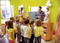 Oberarzt des AMEOS Klinikums Aschersleben unterstützt das Projekt „Gesund macht Schule“