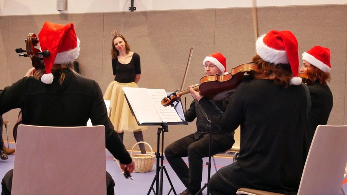 Stettiner Philharmoniker musizierten mit Kindern