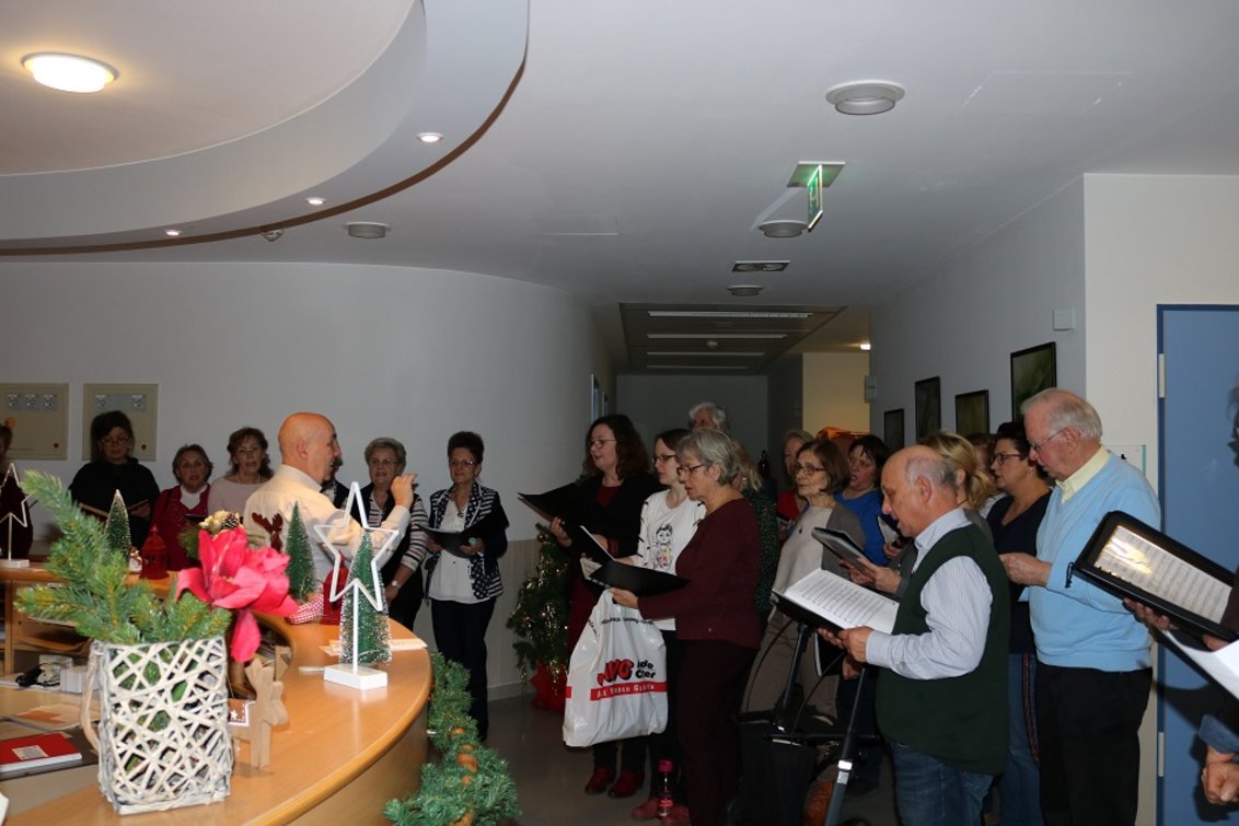 Weihnachtssingen am AMEOS Klinikum Aschersleben