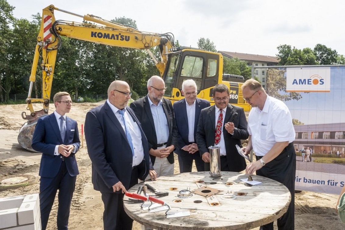 Grundstein für Neubau gelegt