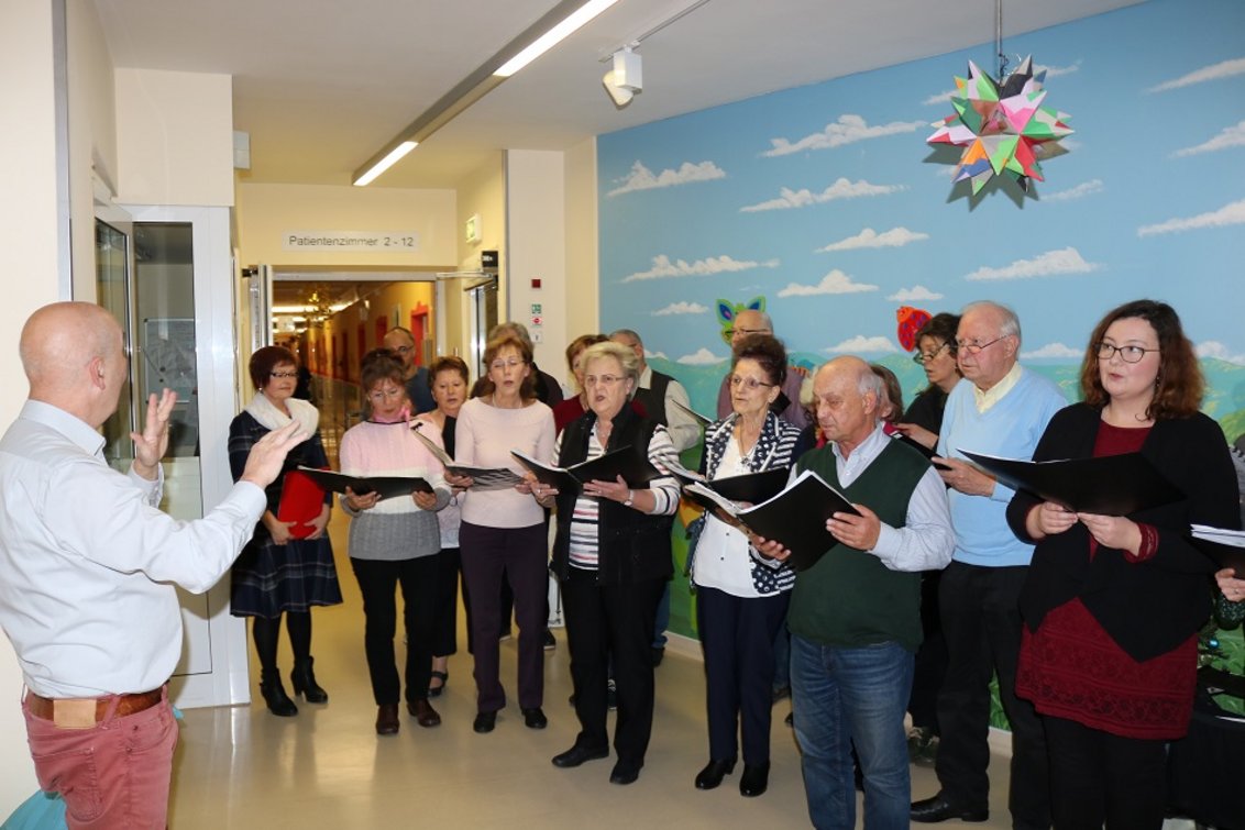 Weihnachtssingen am AMEOS Klinikum Aschersleben